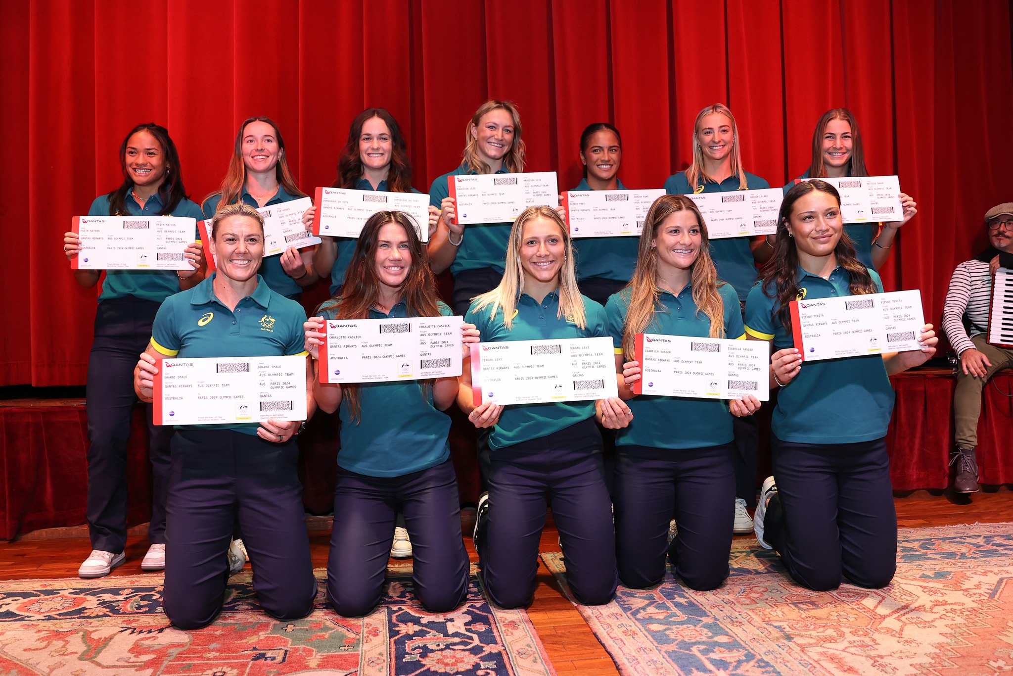 Six QAS graduates selected to play for Australian Rugby 7s team at Paris Olympic Games.