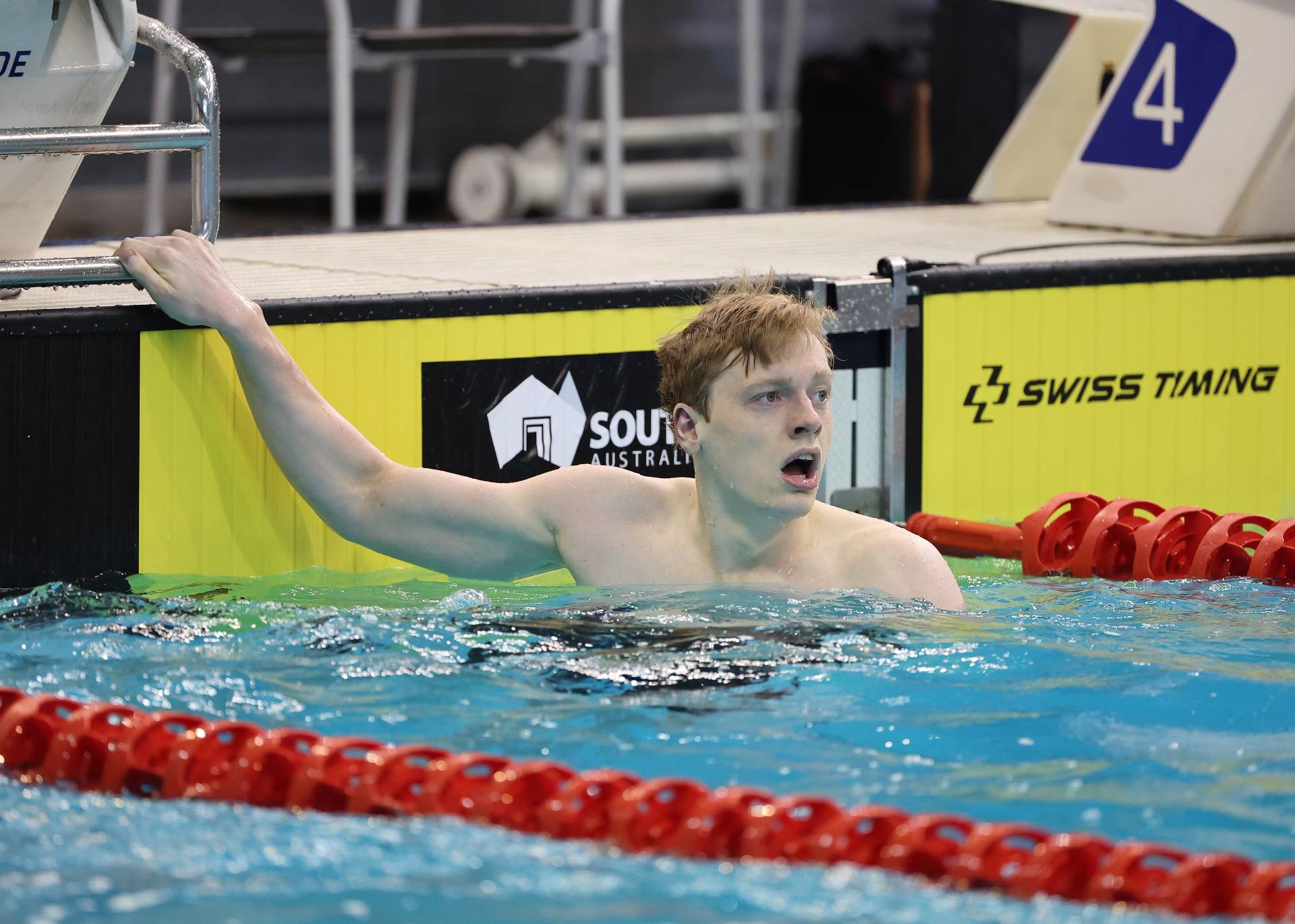 QAS supported swimmer Edward Sommerville set a new National Record in Men's 200m Freestyle at the National Short Course Swimming Championships.